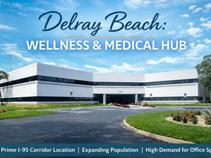Delray Beach medical office building near I-95 offering wellness and healthcare office space for independent providers