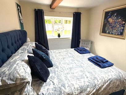 Kingsize bedroom at the new cottage
