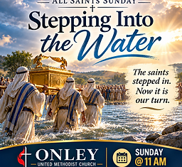 Stepping Into the Water – All Saints Sunday.png