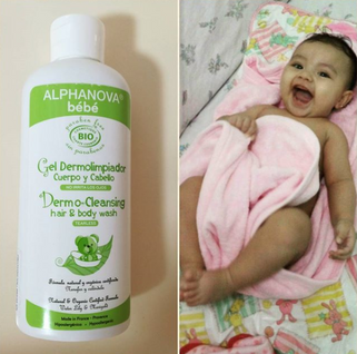 Gel dermolimpiador Alphanova bebé