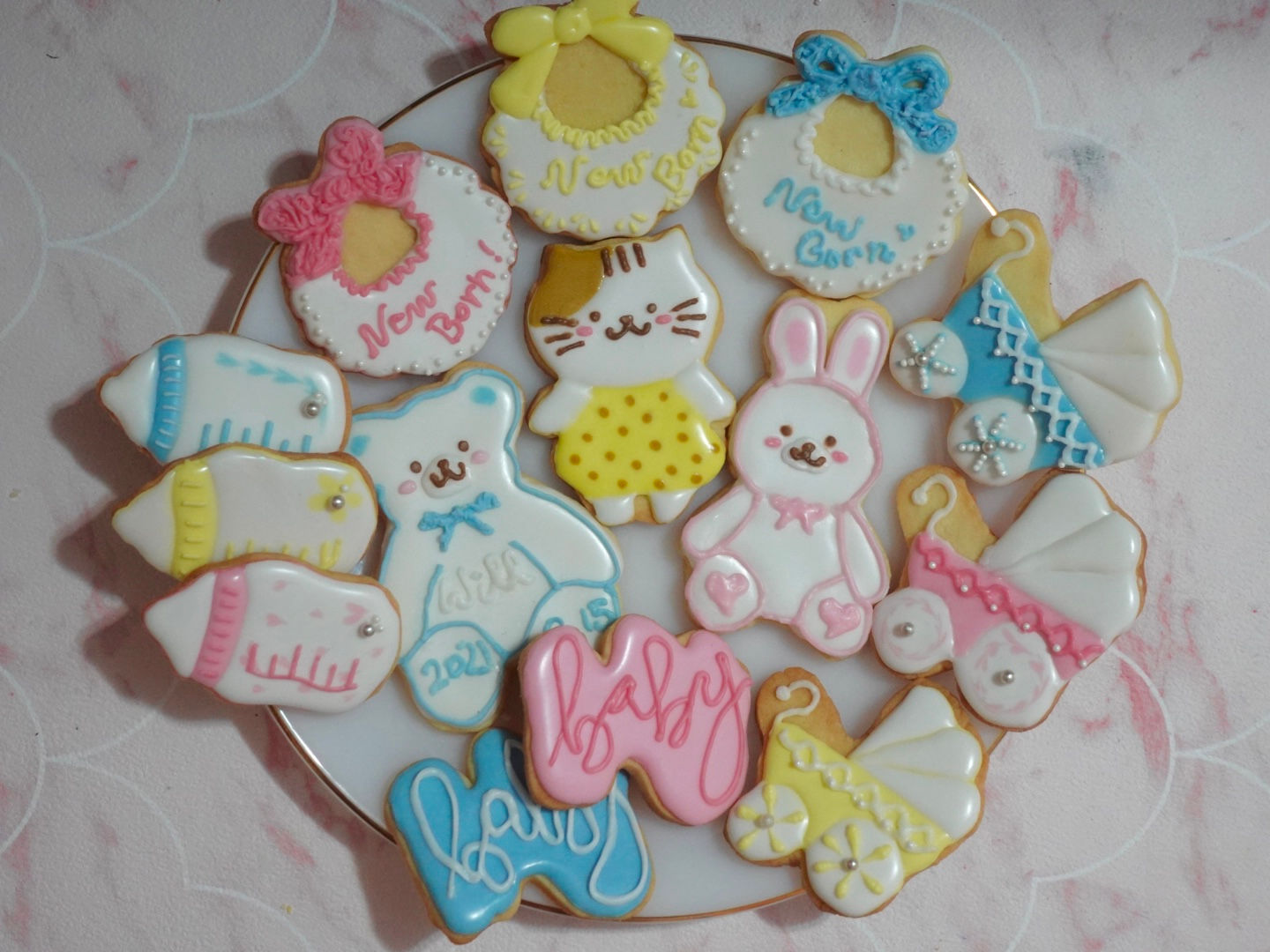 Baby Shower Set (Bunny / Kitten / Teddy)