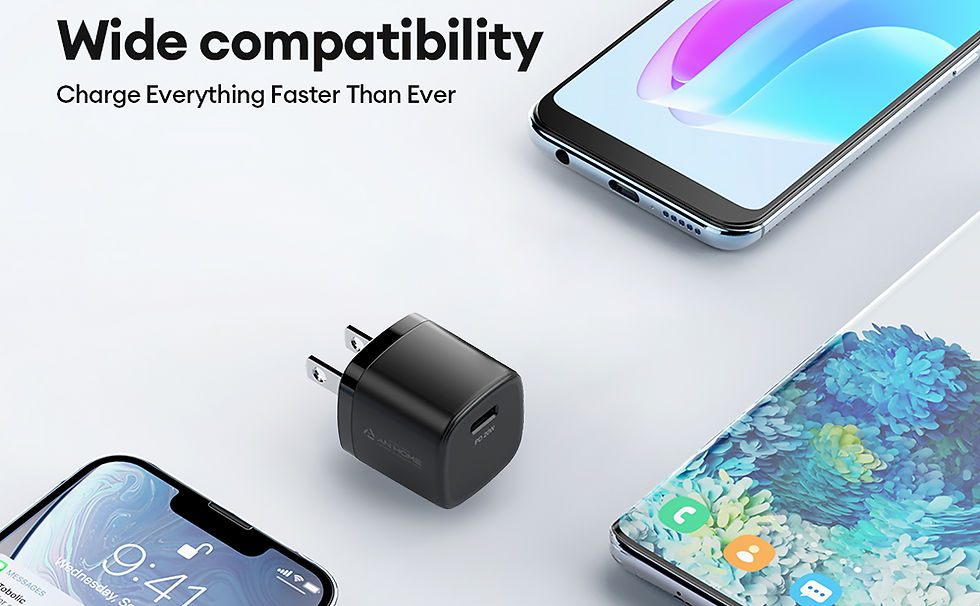 iPhone charging block