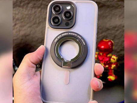 AnHome Magnetic Phone Ring Holder for MagSafe Kickstand