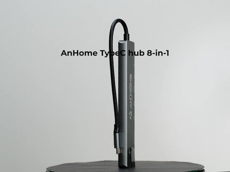 AnHome 8 in 1 USB C Hub: Seamless Connectivity and Fast Charging Solution