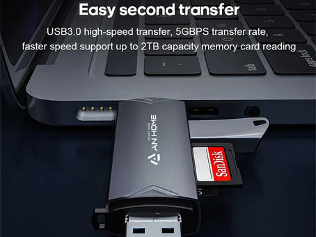 Travel Light with the SD Card Reader for Laptop