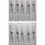 Thumbnail: 10 Pack Intramuscular Syringes: 3cc/1.0 inch/25 Guage
