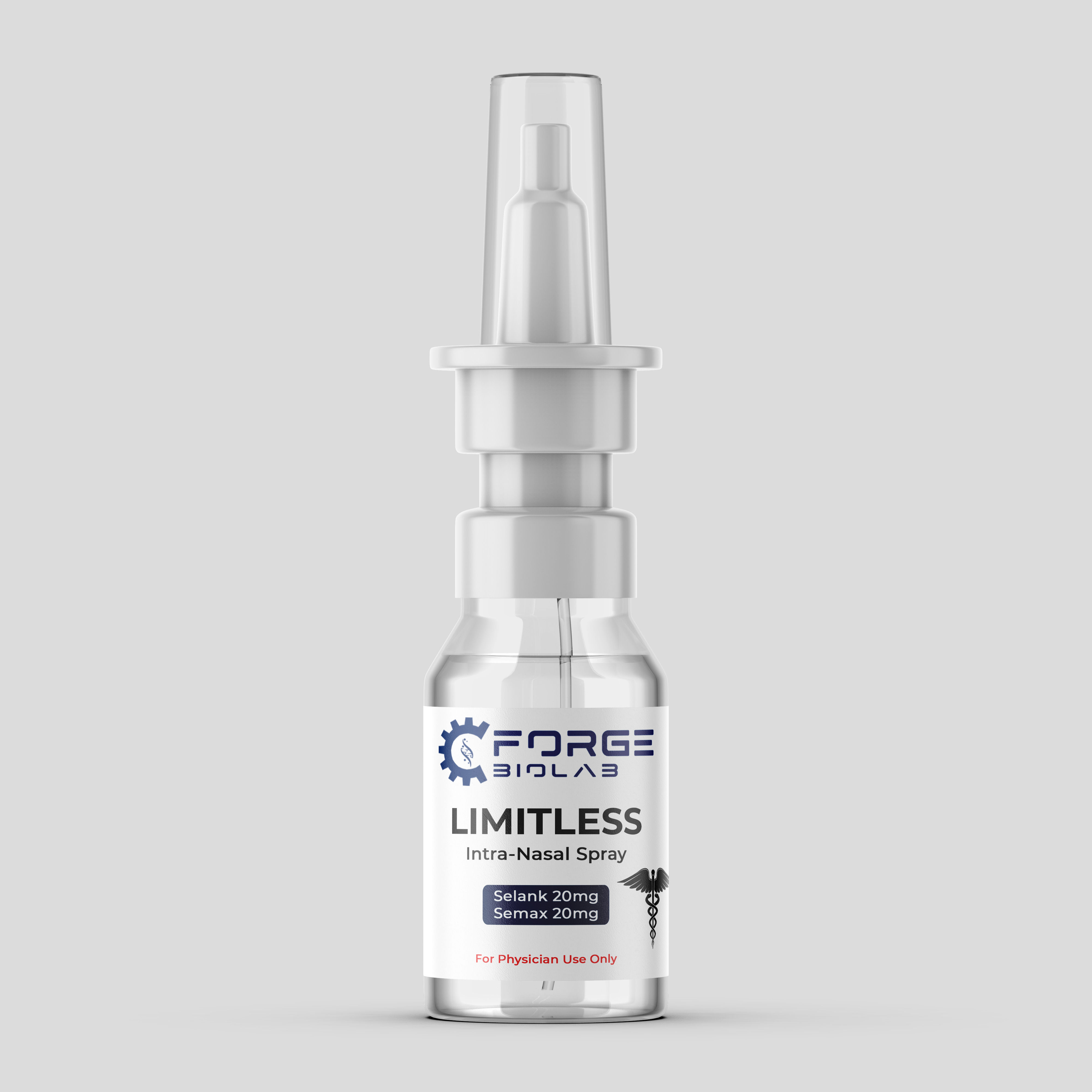 LIMITLESS FOCUS 40mg/10mL (Semax+ Selank blended Intra-Nasal Spray)