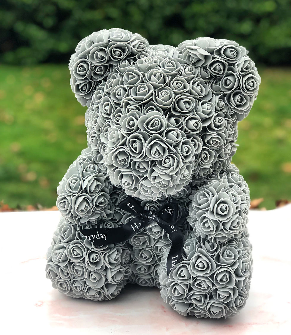 Thumbnail: Steekschuim Beer - Grijs