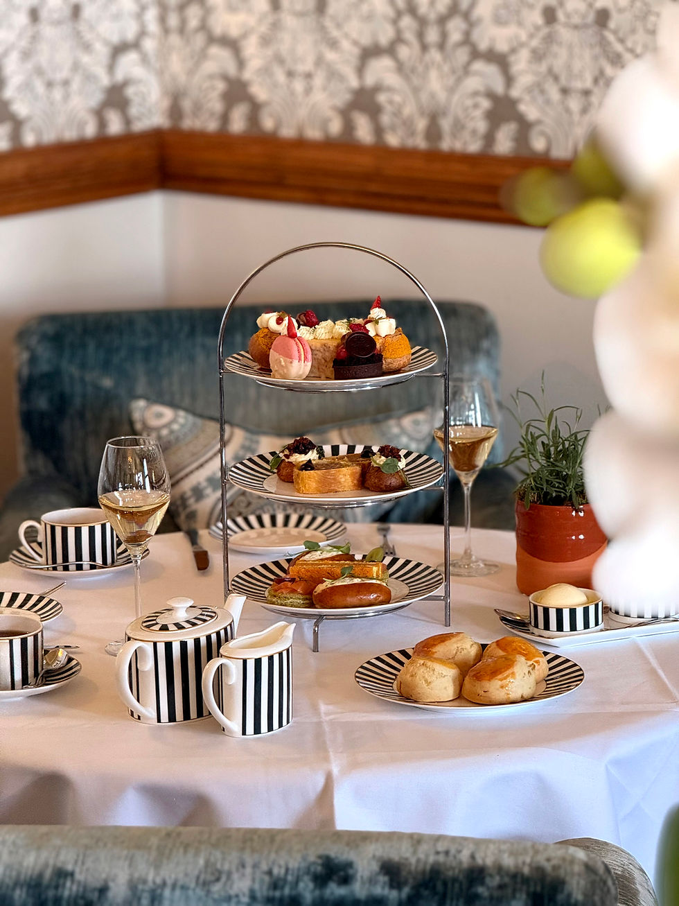 Afternoon tea at South Lodge in West Sussex - credit South Lodge