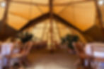 Tipi at Muir Lodge at Birch Grove