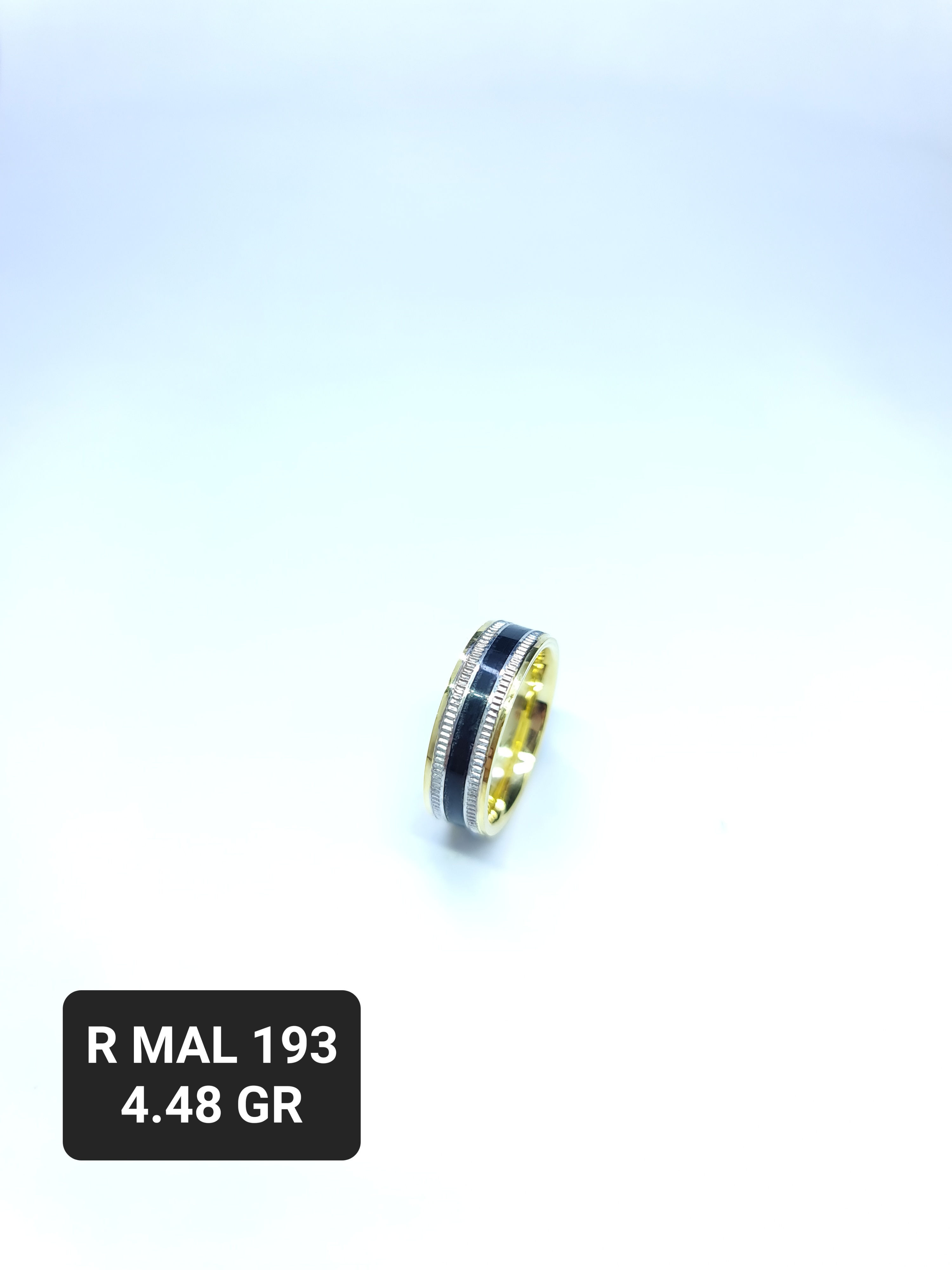 RODUYUM MAN SILVER ALYANS WEDDING RINGS R MAL 193 GR 4.48