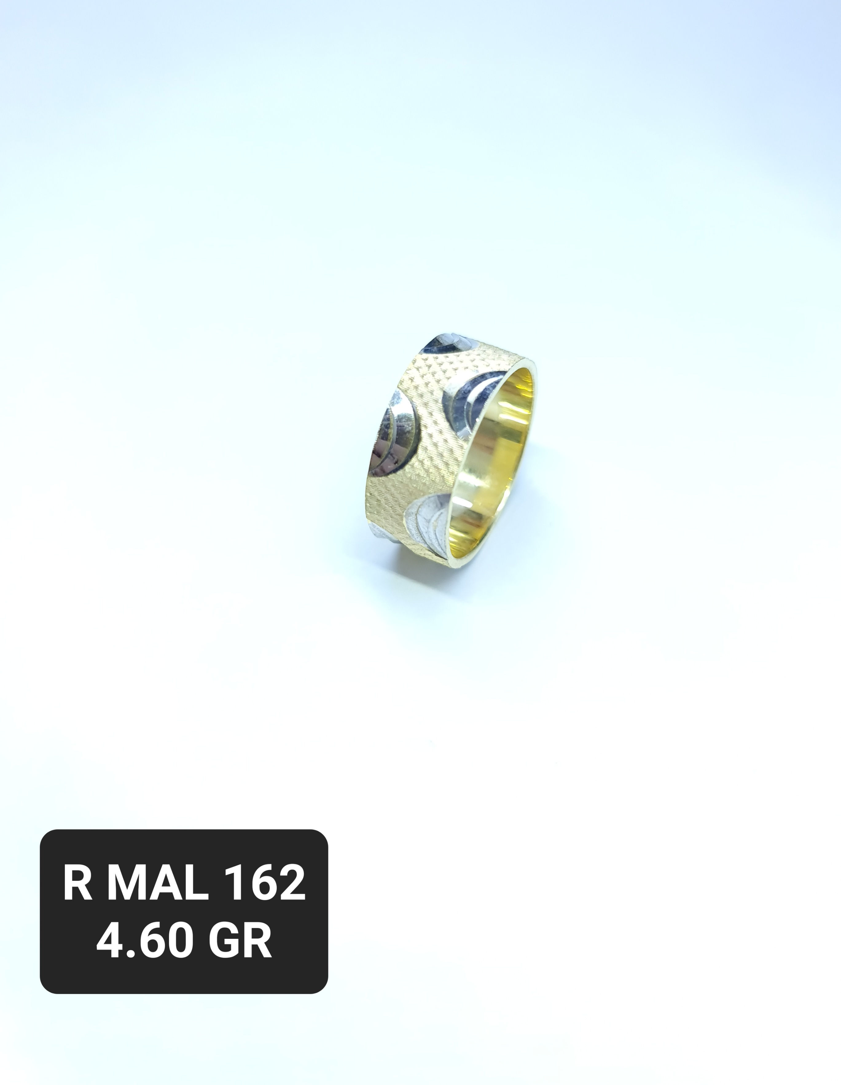 RODUYUM MAN SILVER ALYANS WEDDING RINGS R MAL 162 GR 4.60