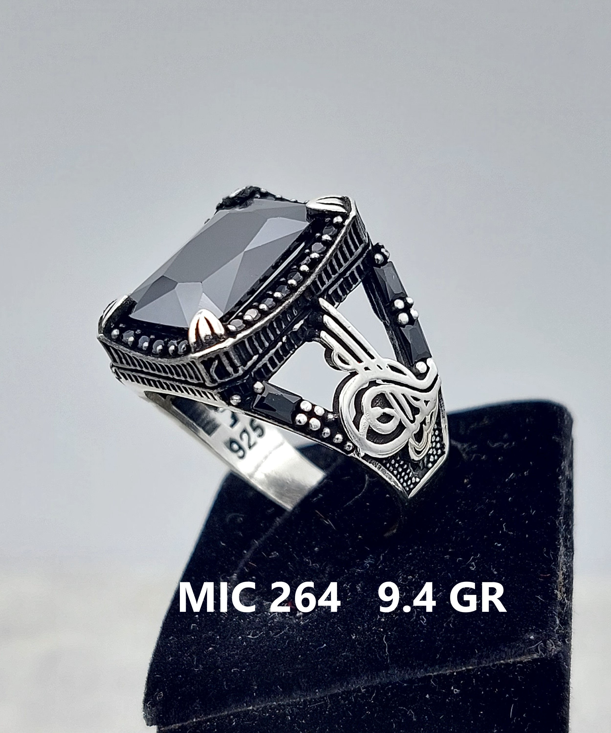 MIC 264  9.4 GR  MIKRO MAN  SILVER RING