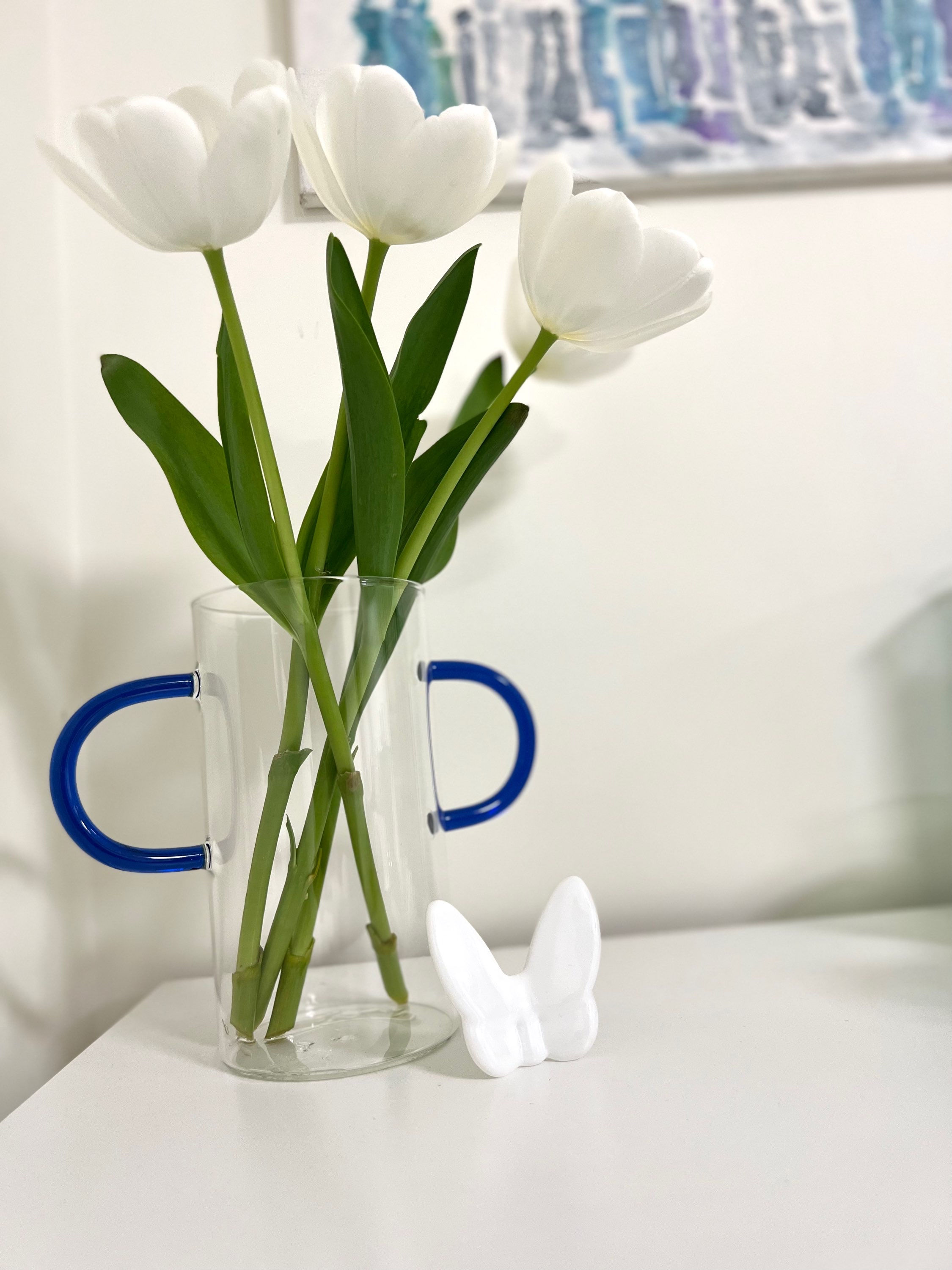 Handled Vase- 2 colour options