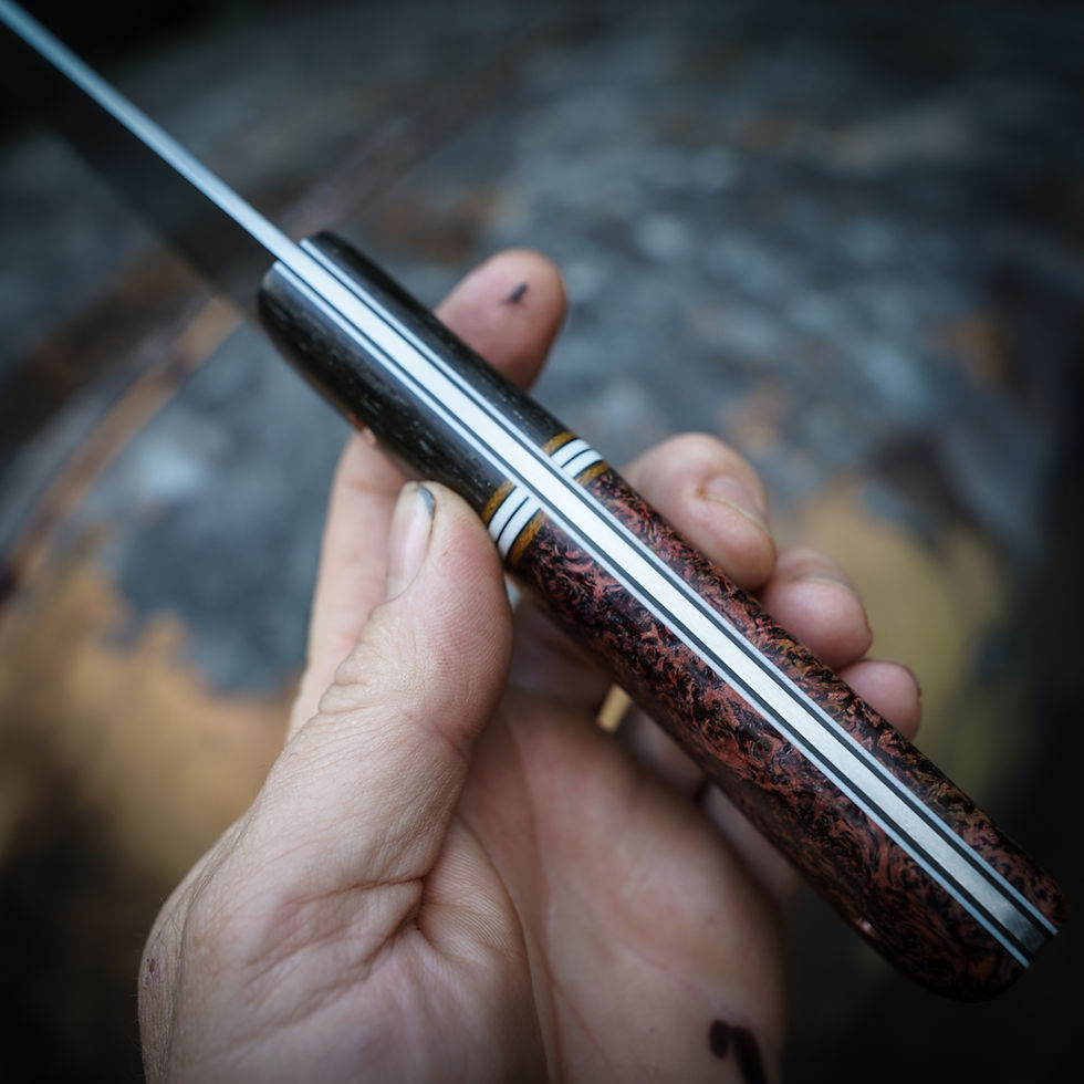 Thumbnail: "Heritage" Chef Knife/Bog Oak