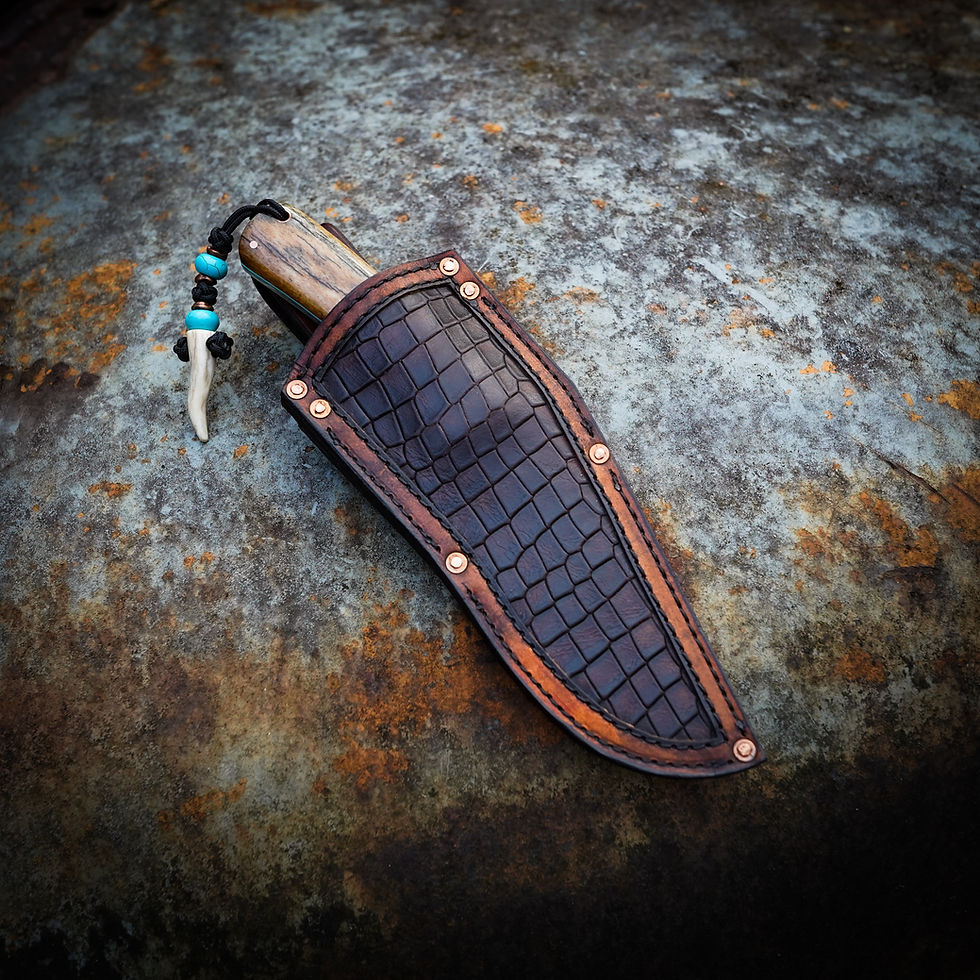 Thumbnail: The "Cowboy" Bowie/Giraffe Bone
