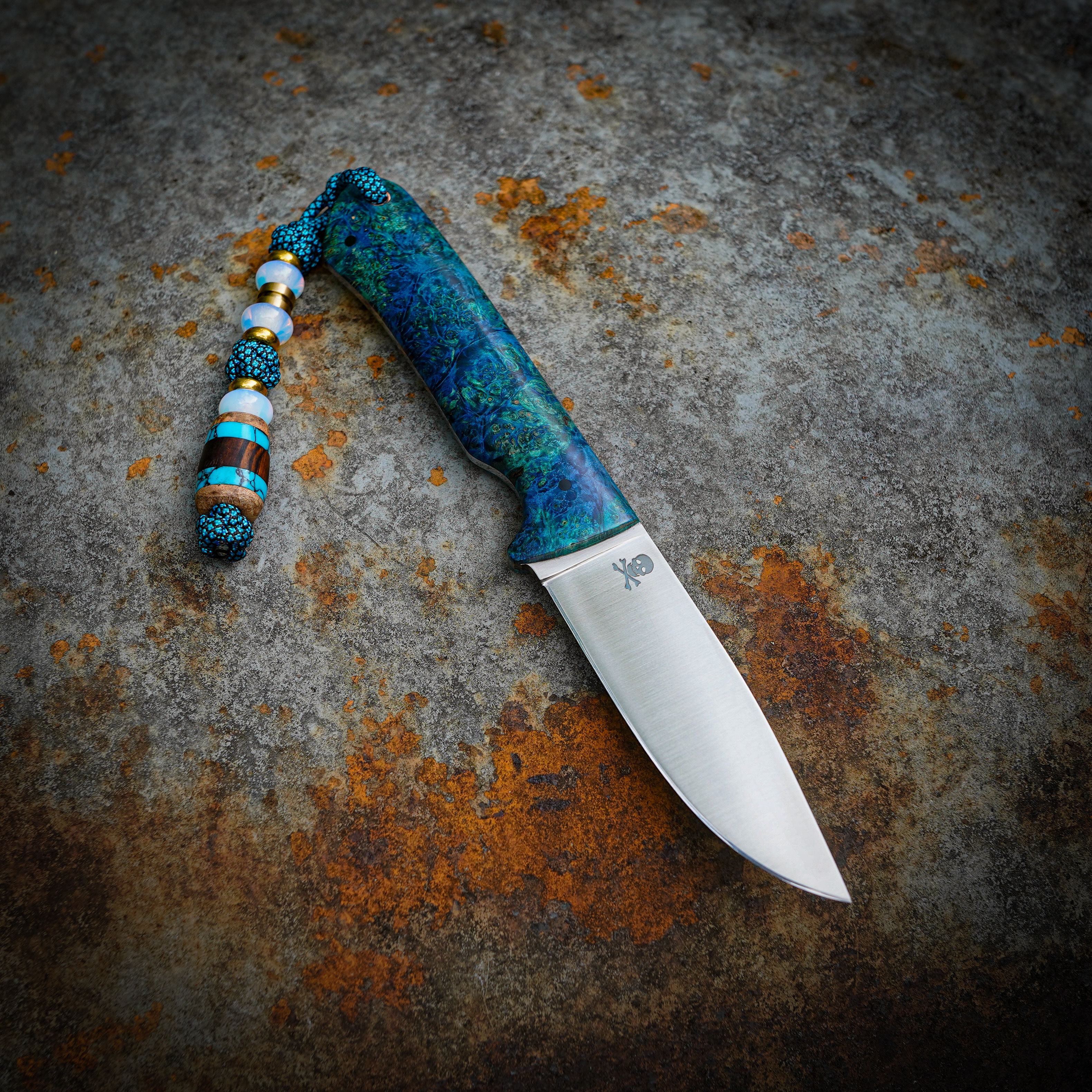 "BRUTE"\Ocean blue burl