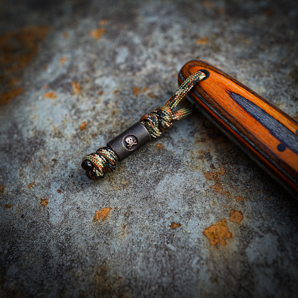 Thumbnail: Pirate Puukko/layered Birch Wood