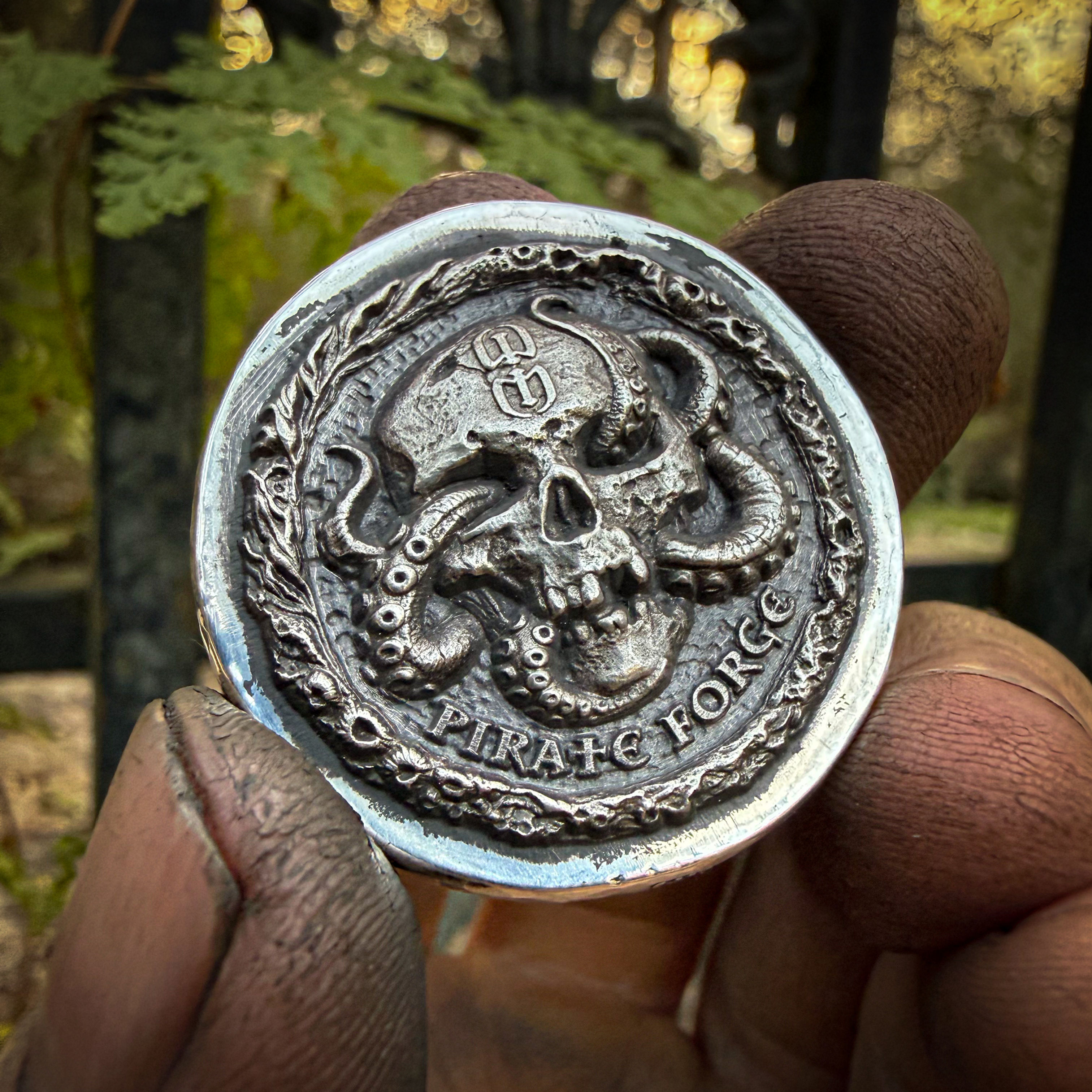 Forged Silver Mermaid Coin #1