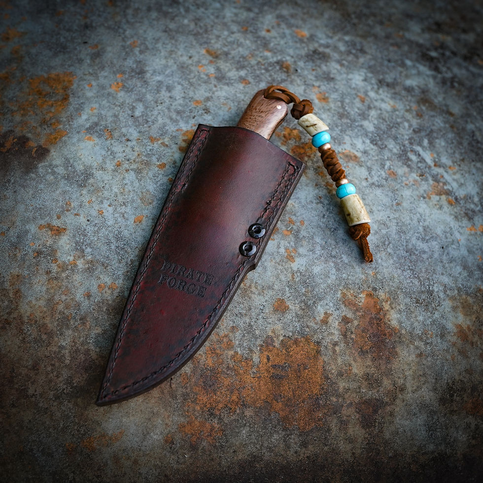 Thumbnail: Grail Edition "BRUTE"/WhitePaper Micarta/Natural mango