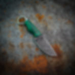 Thumbnail: Raven/Green Spalted Maple/Coyote Tan G10 pins