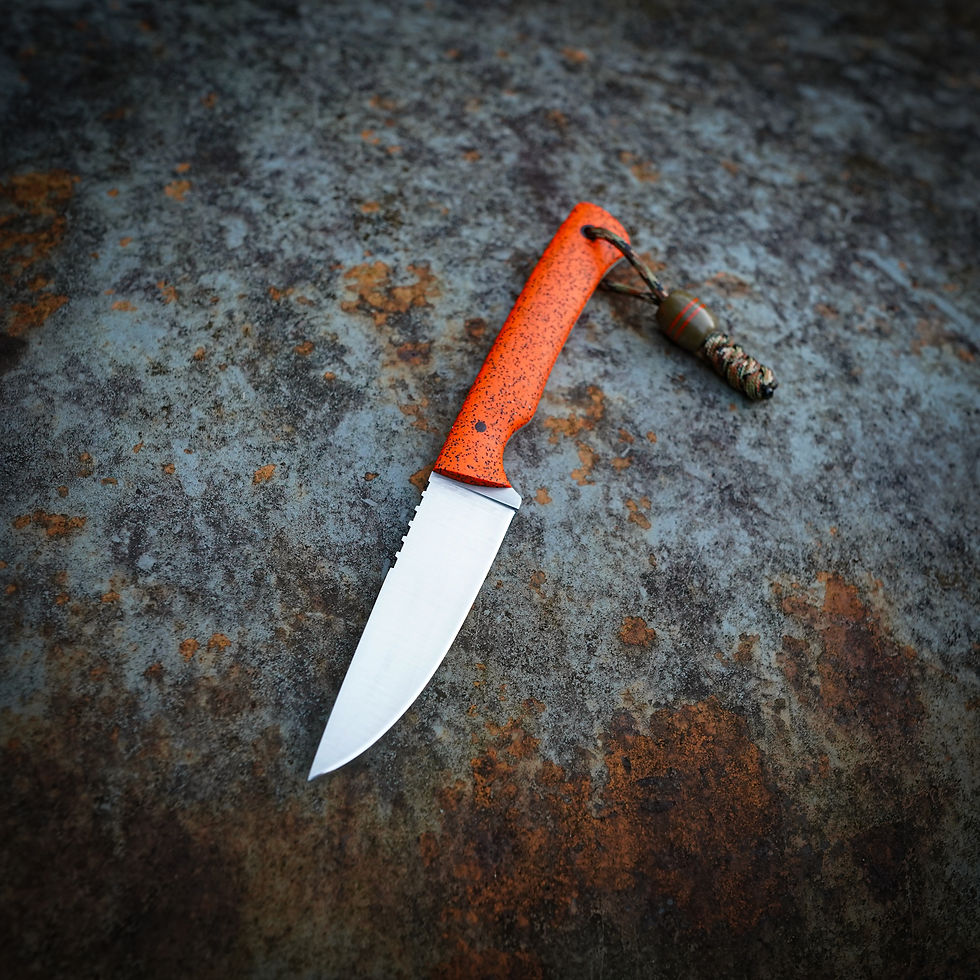 Thumbnail: MINK/Blaze Orange GripTech (#2)