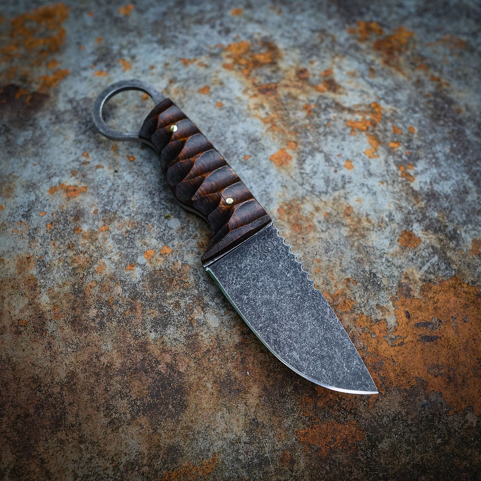 Thumbnail: Carved"Whiskey Pirate" Raven EDC/Vintage 01