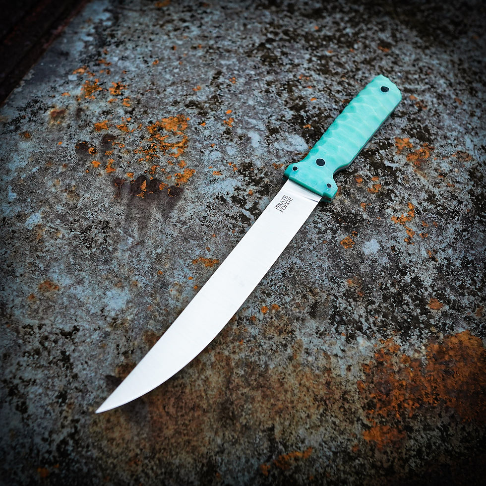 DarkWater Fillet/ Textured Jade G10