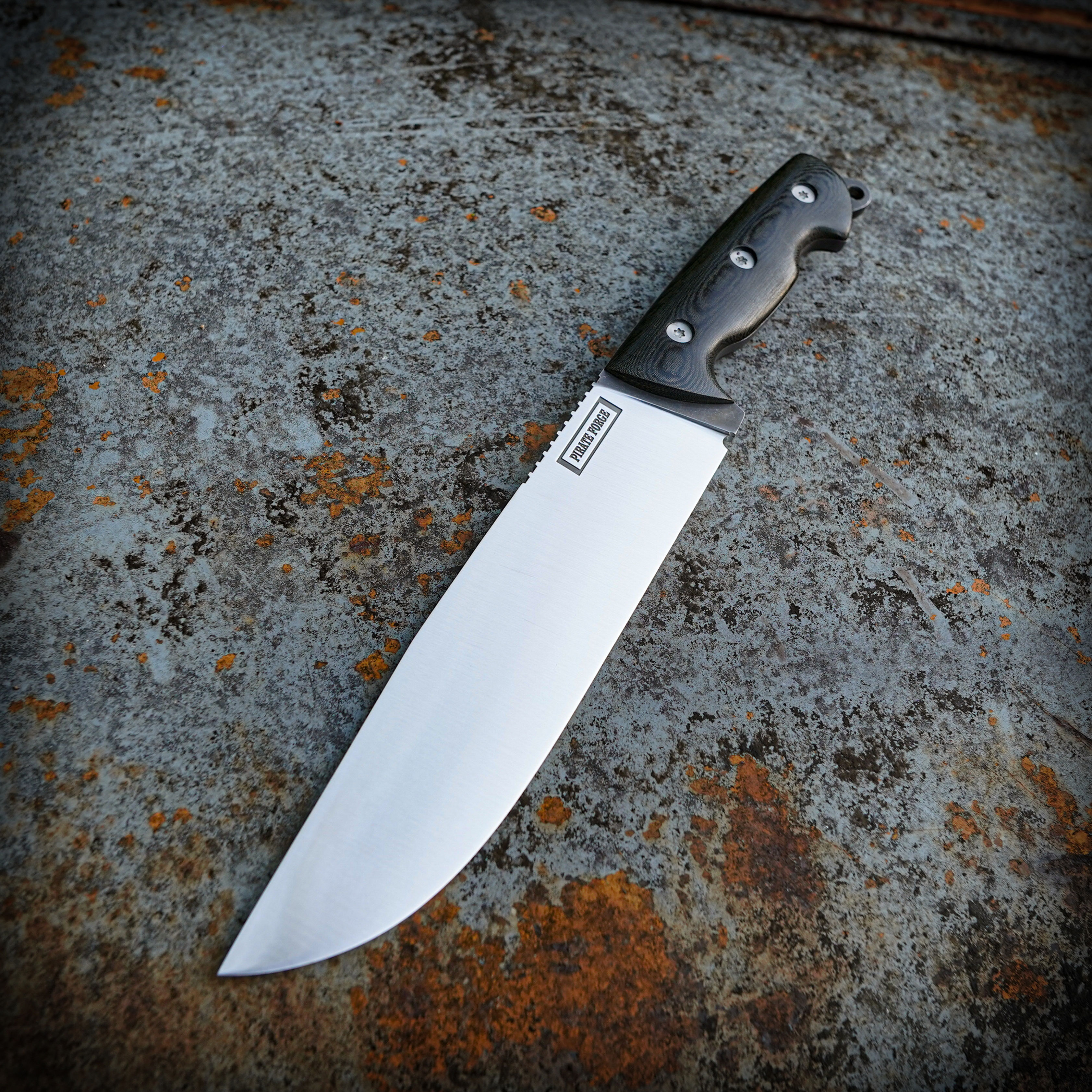 The "Desperado" /AEBL Stainless/Black Micarta