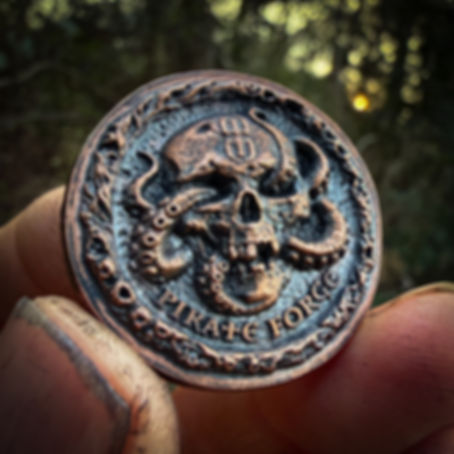 Forged Mermaid Coin/Copper
