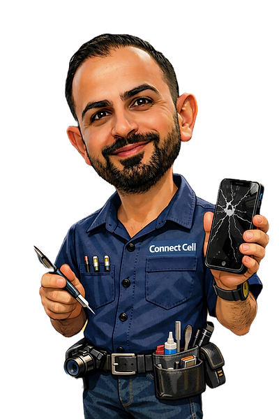 Handy Reparatur Stuttgart Connect Cell iPhone Samsung Express Service