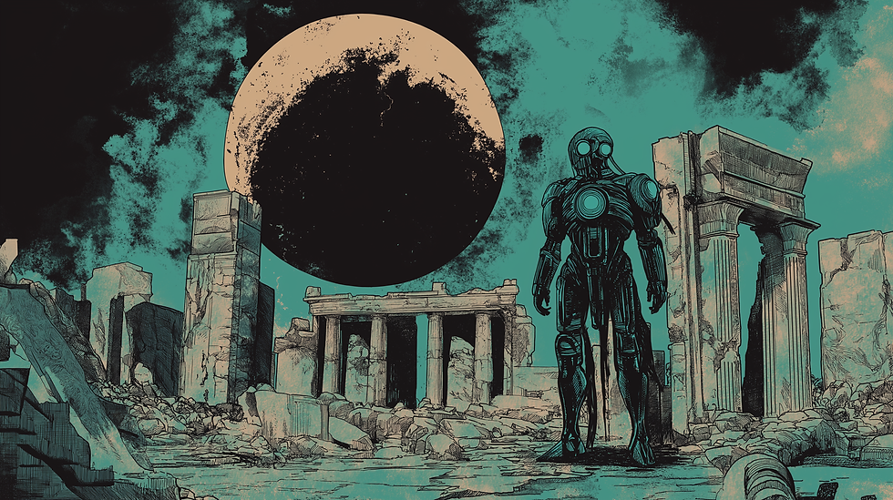fairatbest_A_black_sun_rises_behind_the_ruins_of_an_ancient_bui_00ffc84f-2281-42cd-8dc6-a2