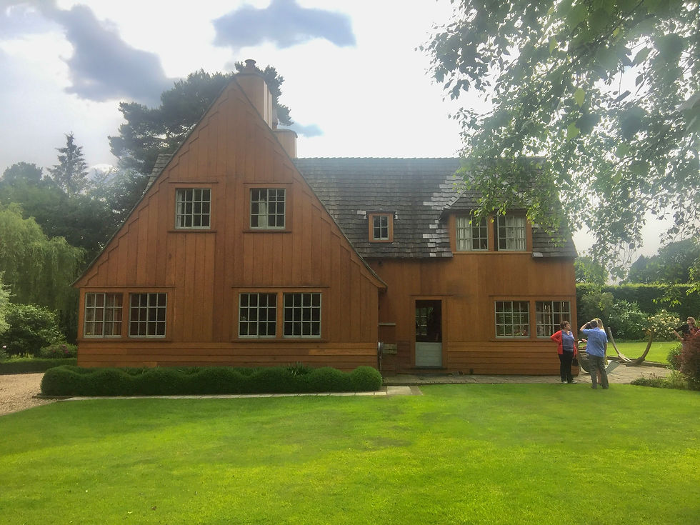 North side of extension