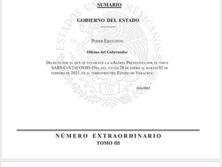 AVISO URGENTE NUEVA ALERTA PREVENTIVA POR SARS-COV2