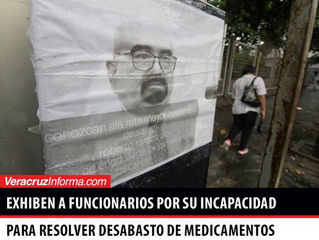EXHIBEN A FUNCIONARIOS POR SU INCAPACIDAD PARA RESOLVER DESABASTO DE MEDICAMENTOS