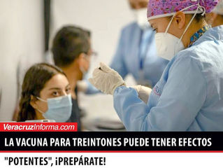 LA VACUNA PARA TREINTONES PUEDE TENER EFECTOS "POTENTES", ¡PREPÁRATE!