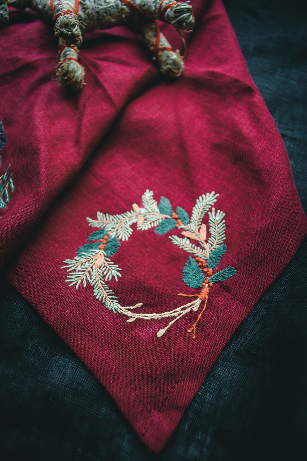 Thumbnail: Yule napkins set 1