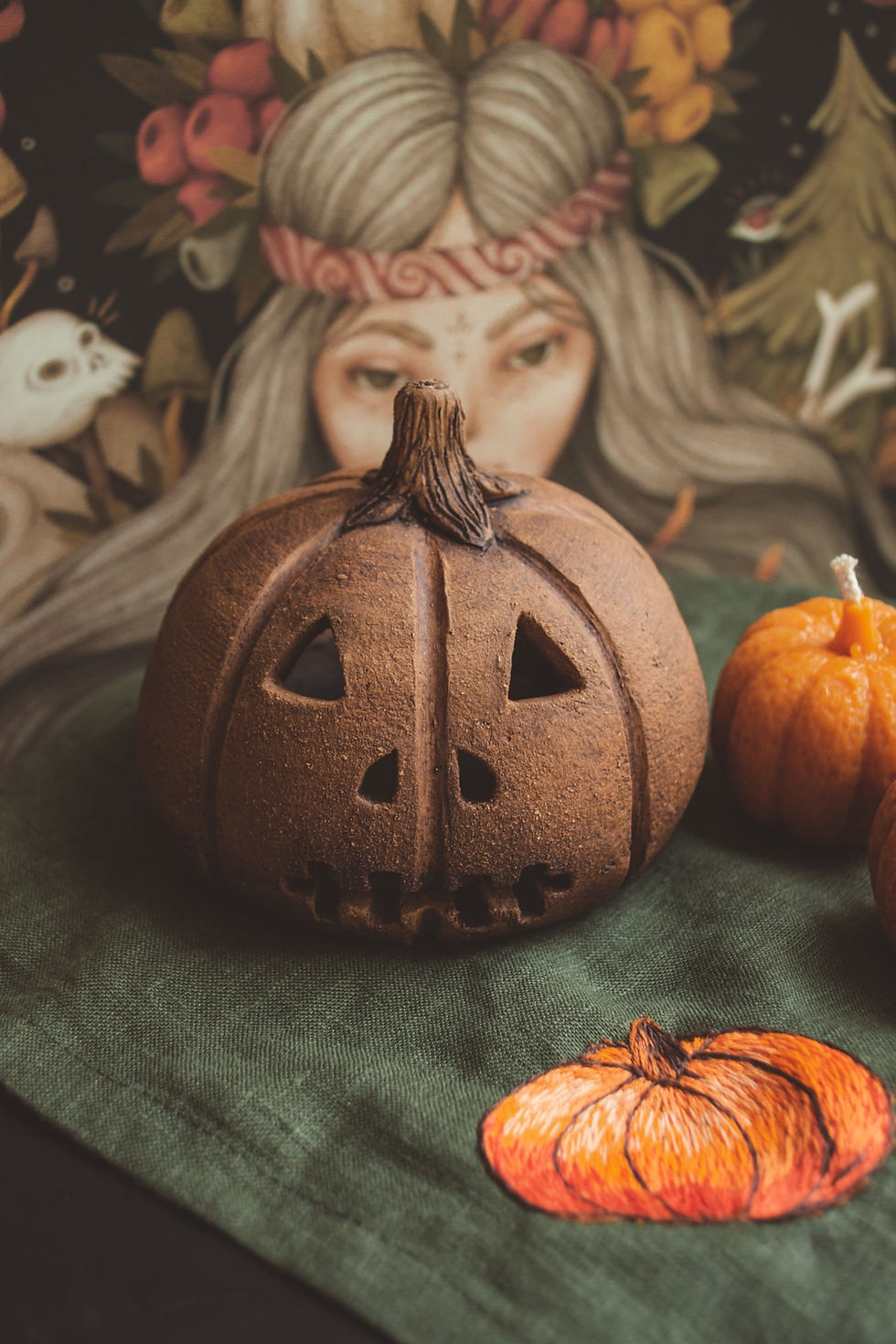 Thumbnail: Pumpkin lamp