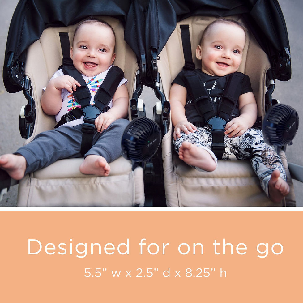 Thumbnail: Stroller Clip On Fan