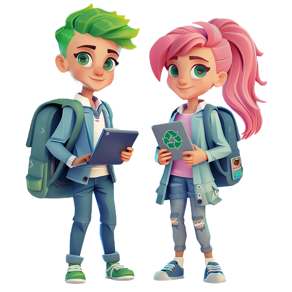 reciclare pentru copii