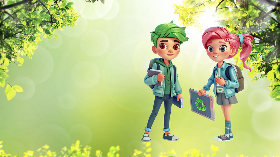 copii care recicleaza