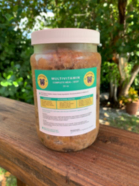 Multi Vitamin Complete Meal - Beef - 32oz