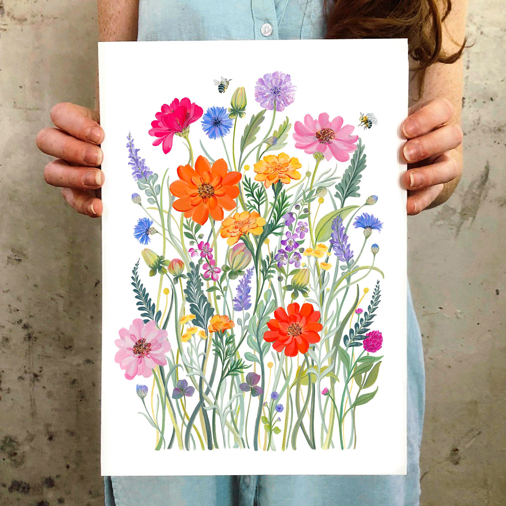 Luxe Wildflower Bookmarks | Zenti Designs