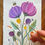 Thumbnail: Original Painting- Rainbow Blooms -1