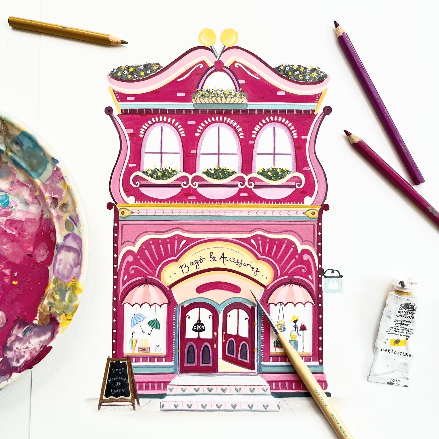 Bags & Accessories shop Art Print