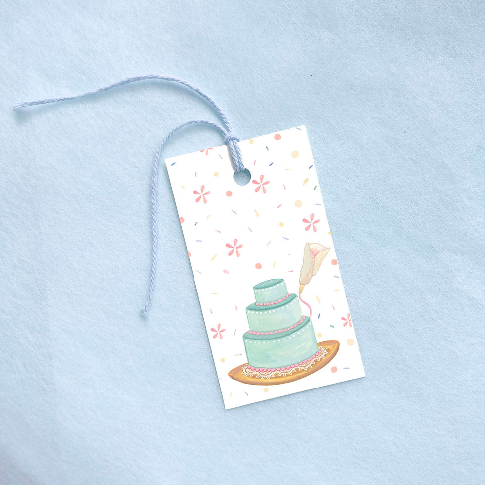 Thumbnail: Baking day Gift Tag set
