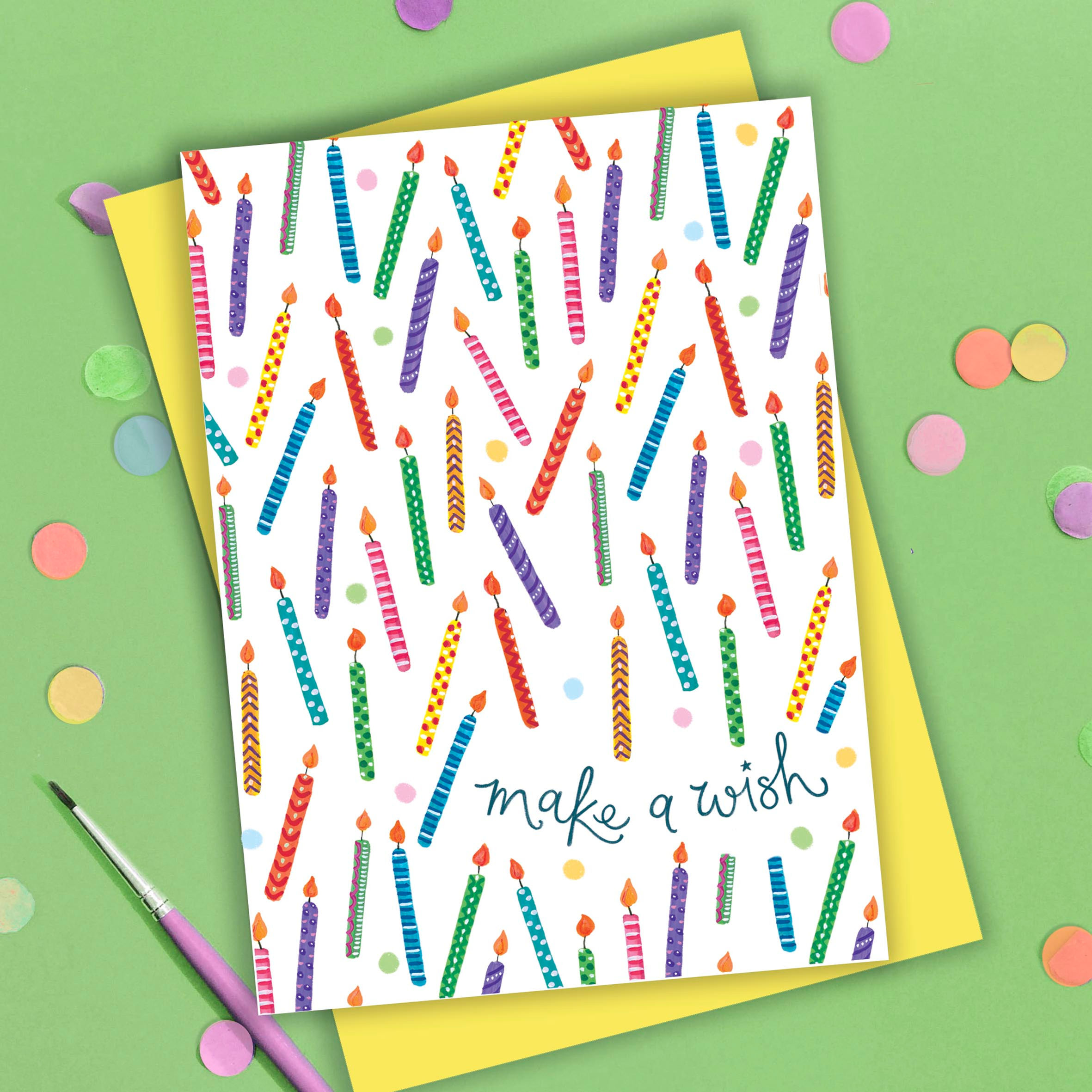 Make a Wish greeting Card