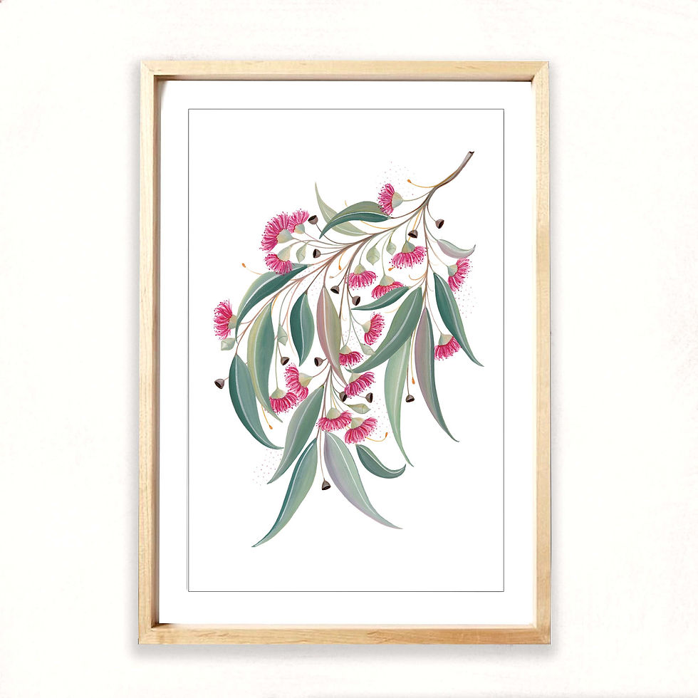 Thumbnail: Dusty Eucalyptus Art Print