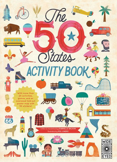 The 50 States: Activity Book: Maps of the 50 State