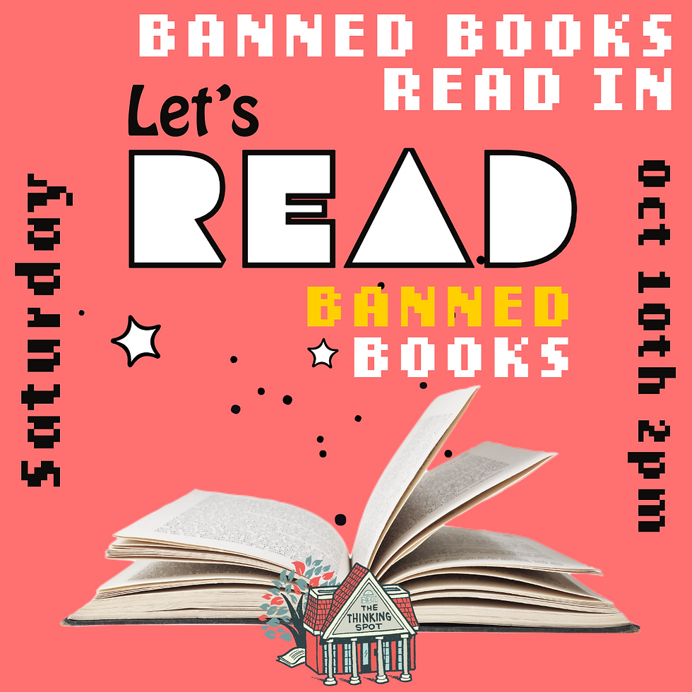 Banned Books Read In - Oct 10th 2026